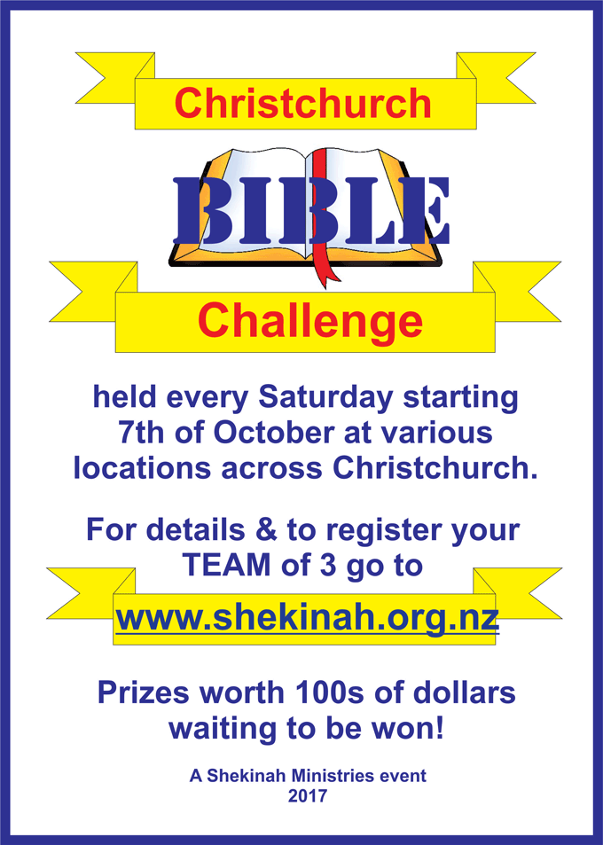 Christchurch Bible Challenge